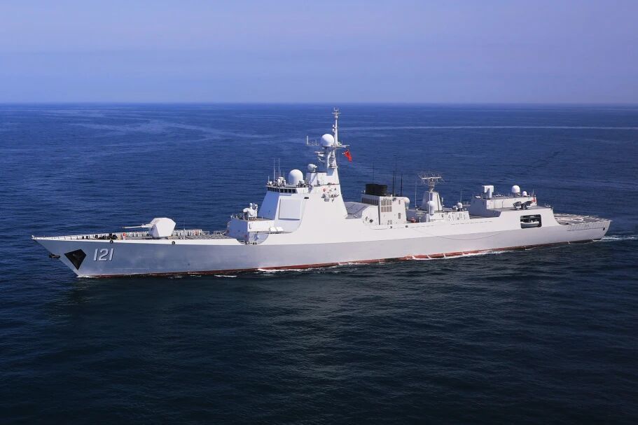 图为将在山东省青岛港面向公众开放的海军齐齐哈尔舰。(北海舰队微信公众号)