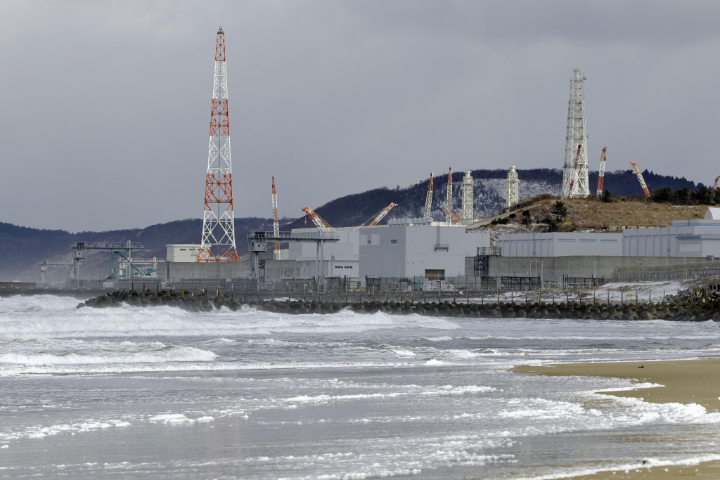 当地时间2026年1月21日,日本新潟县的柏崎刈羽核电站。新华社 图