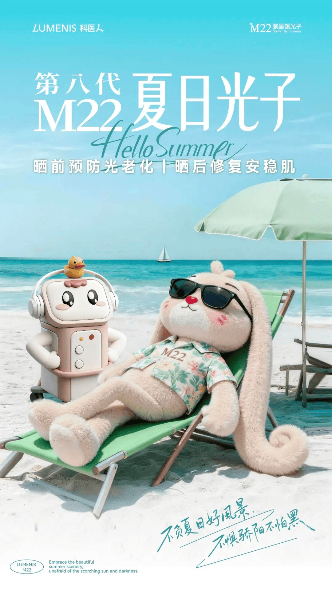 炎炎夏日晒后修复能做什么?第八代M22夏日光子给你新选择(图2)