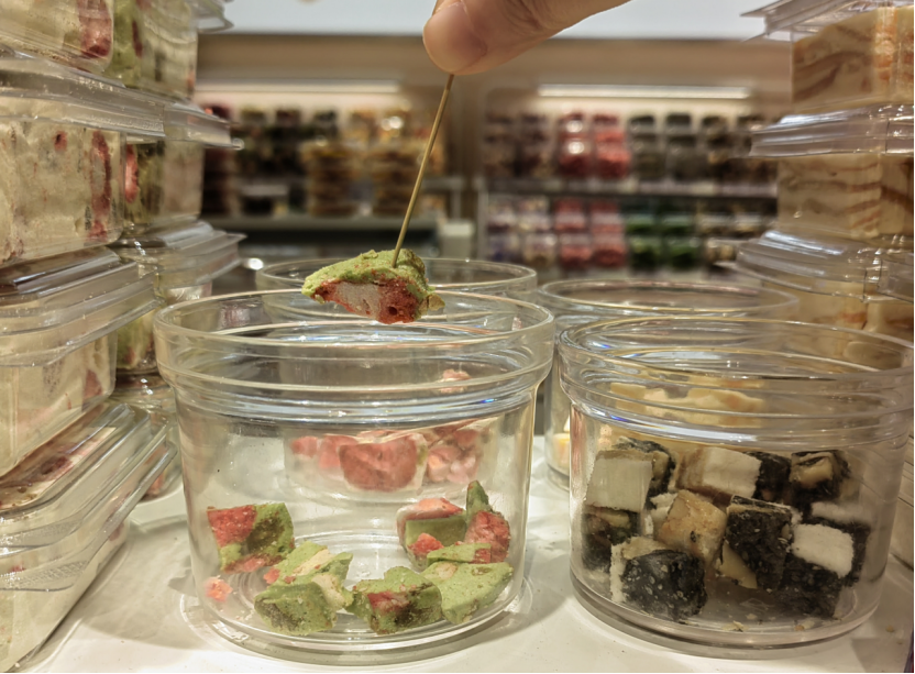 甜品往往第一口味道最好,吃多了就容易腻。(图/阿瑞 摄)