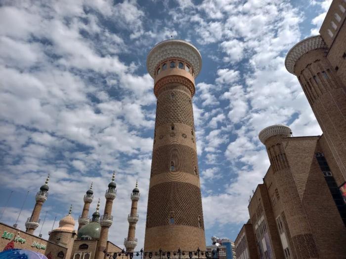 位于乌鲁木齐的新疆国际大巴扎。史玉江 摄