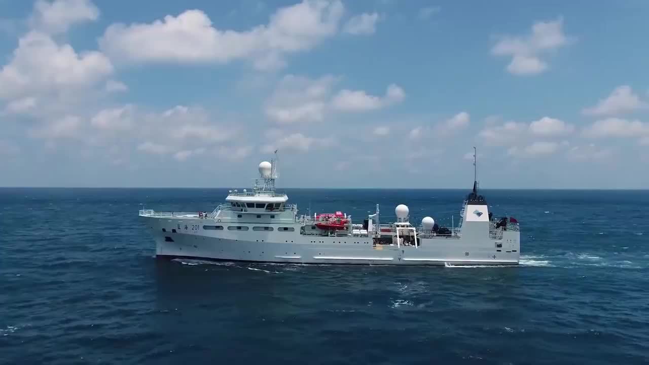 大陆科考船再现身，这次位置不一般，台退将：南海问题就要解决了