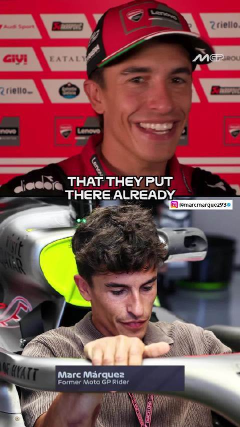 马奎兹调侃F1字幕称其前MotoGP车手