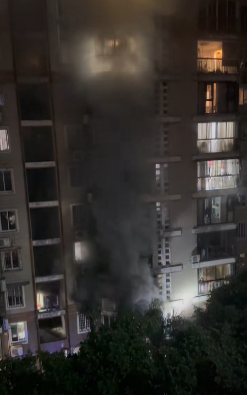 ▲火灾现场 受访者供图