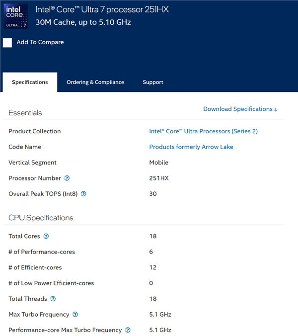 Intel突然发布游戏本新U：第一次18个核心