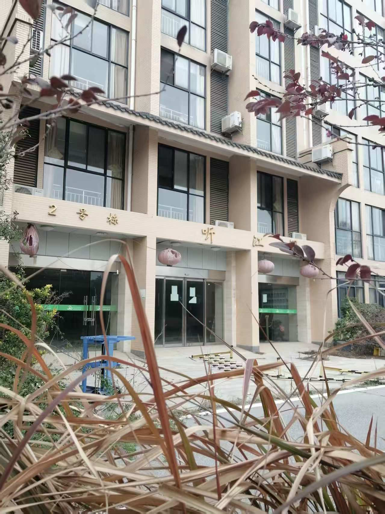 爱之心老年公寓已经荒废无人居住。
