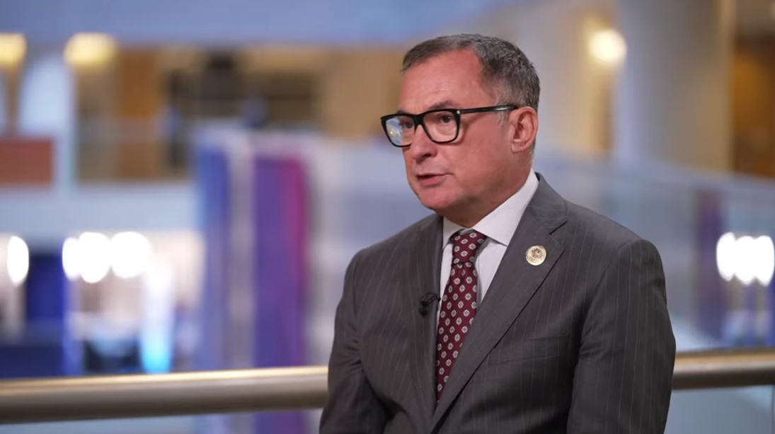 资料图：德国中央银行行长约阿希姆·纳格尔 视频截图