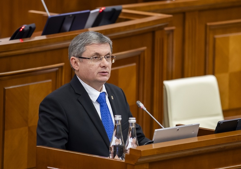 摩尔多瓦议会议长格罗苏 IC photo