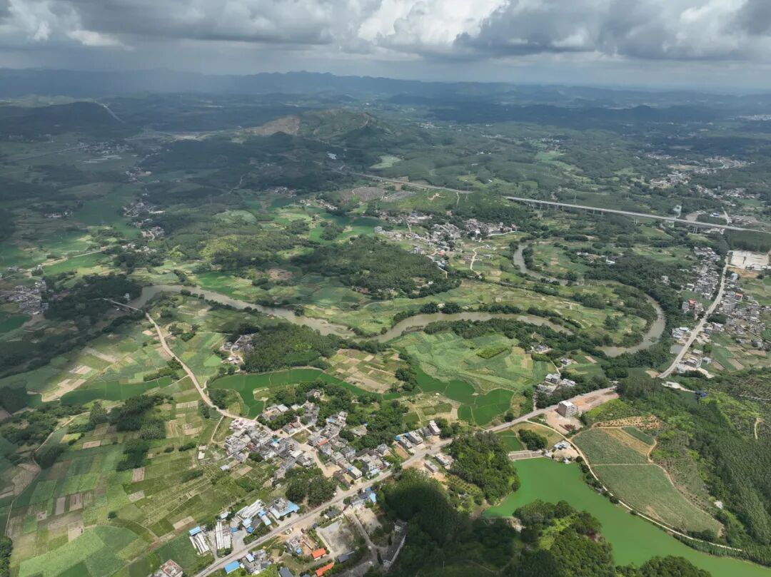 2022年8月7日,平陆运河企石枢纽开工前原貌。