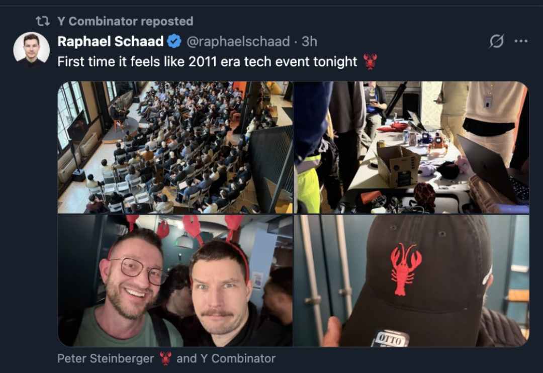 OpenClaw全球首聚,千人挤爆旧金山!龙虾头机器人现场乱逛太炸裂