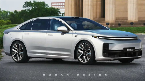 理想轿车假想图