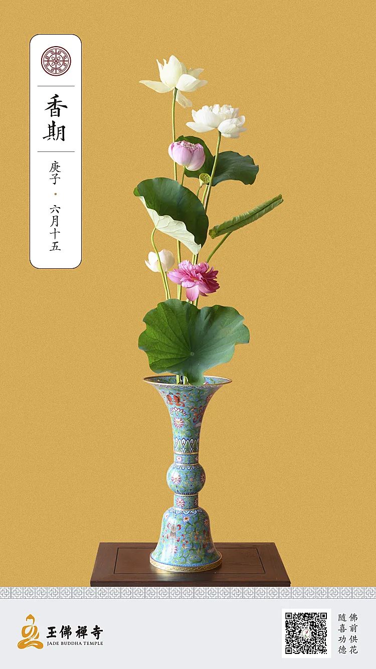 香期供花 | 九品莲花供三宝,祈愿一切有情花开见佛悟无生__凤凰网