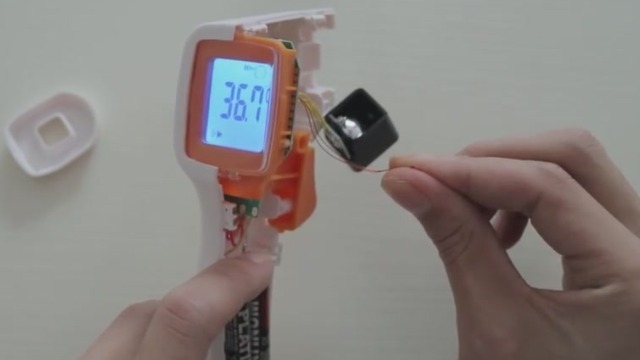 红外额头体温枪拆解 带你了解它是如何工作的