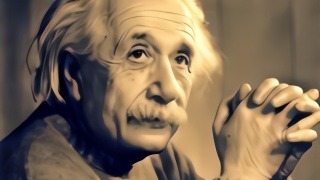 爱因斯坦70年前就预言了新冠爆发？这段AI合成视频火爆网络