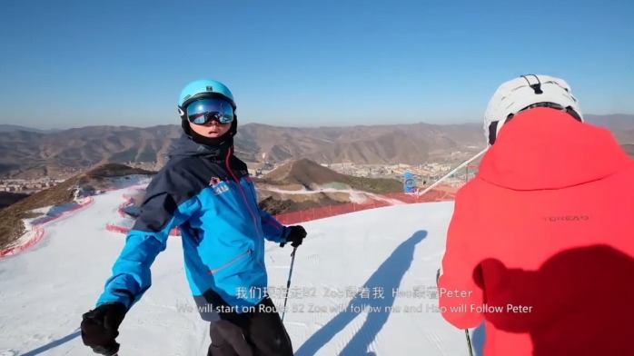 视见 | 英国小哥体验崇礼滑雪职业教练的一天