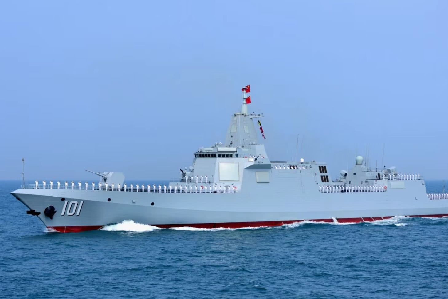 1门炮就能抵得上陆军1个重炮营055大驱的舰炮到底有多强悍