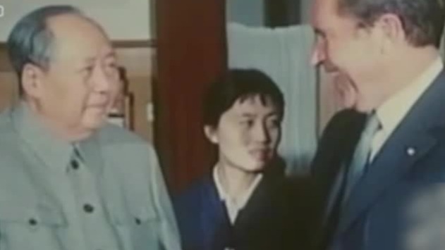 1972年毛泽东会见尼克松的背后：患支气管炎身体虚弱