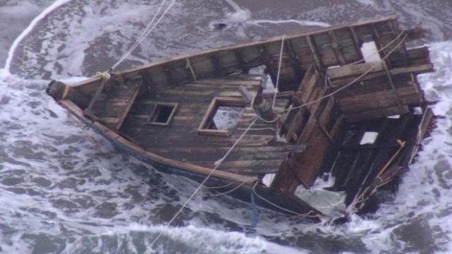 日本现疑似朝鲜“幽灵船”：发现7具骸骨