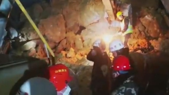 山西在建隧道塌方致5死 1人仍被困
