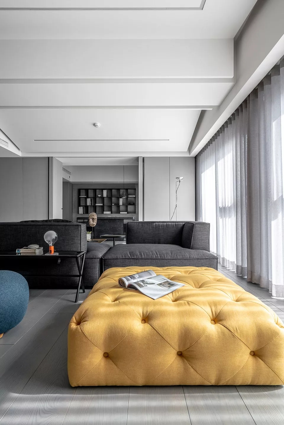 高级灰撞色，这才是美宅打开方式！