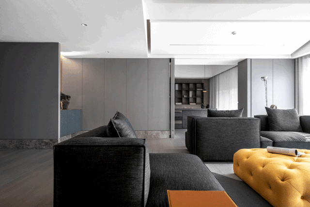 高级灰撞色，这才是美宅打开方式！