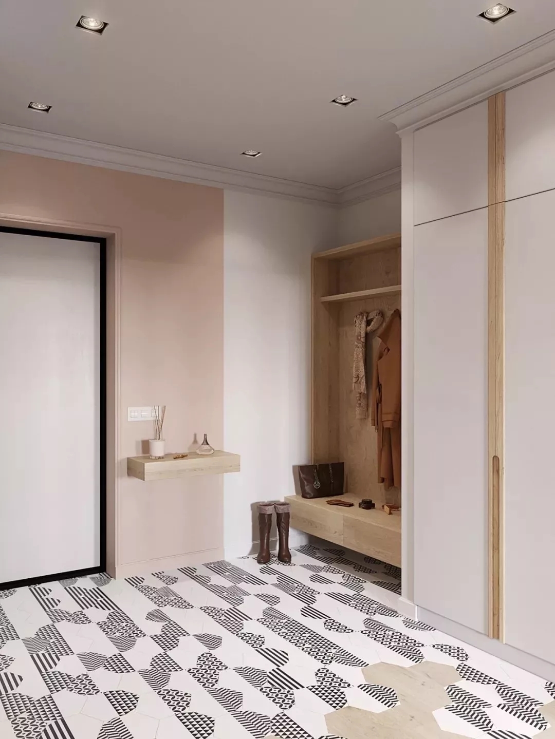 门厅这样设计，一进门就有“惊喜”！