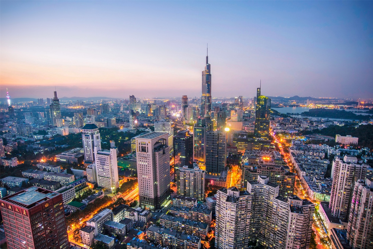 在河西cbd,你就拥有了俯瞰南京的高度