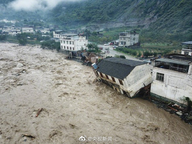 汶川暴雨已致9人遇难 35人失联