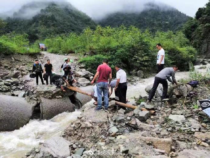 汶川暴雨已致9人遇难 35人失联