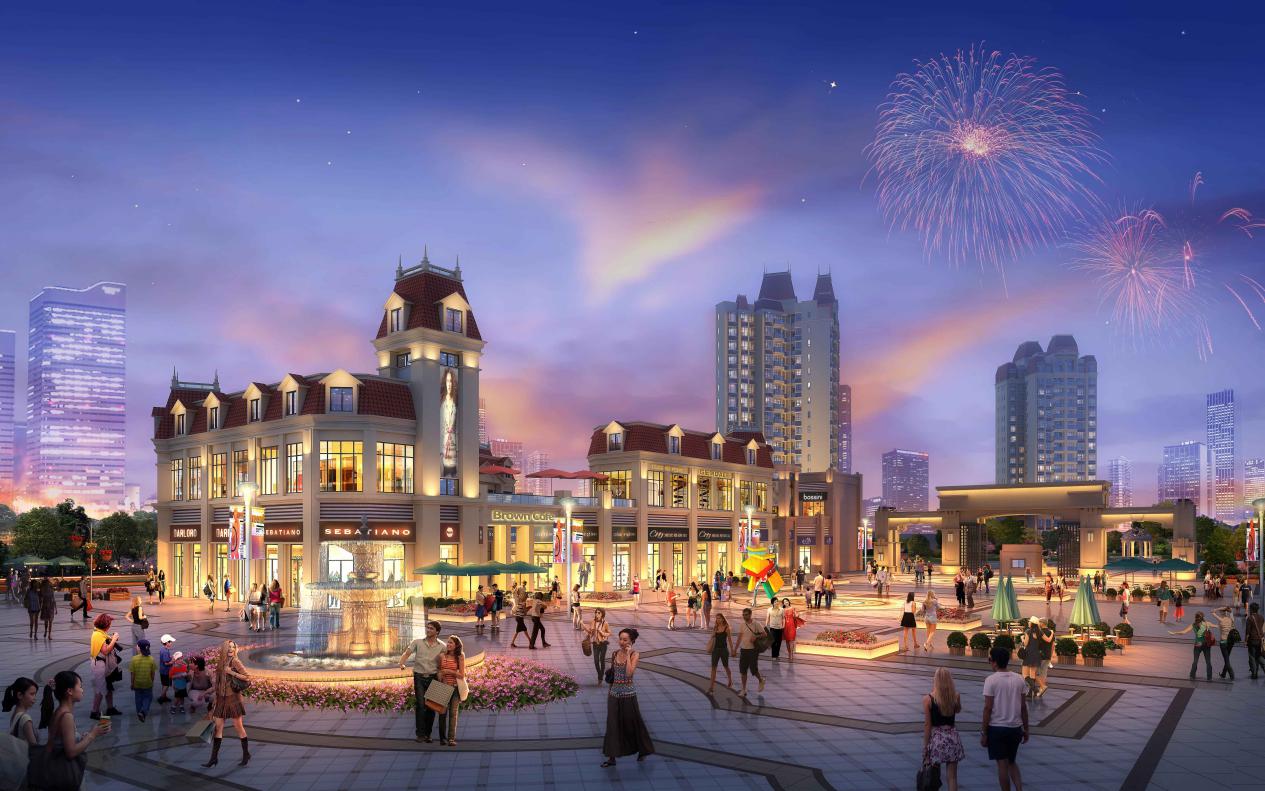 繁华商业,打造城市记忆与焦点所在