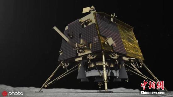 NASA称印度登陆器可能硬着陆失联 月船2号登陆器“维克拉姆”