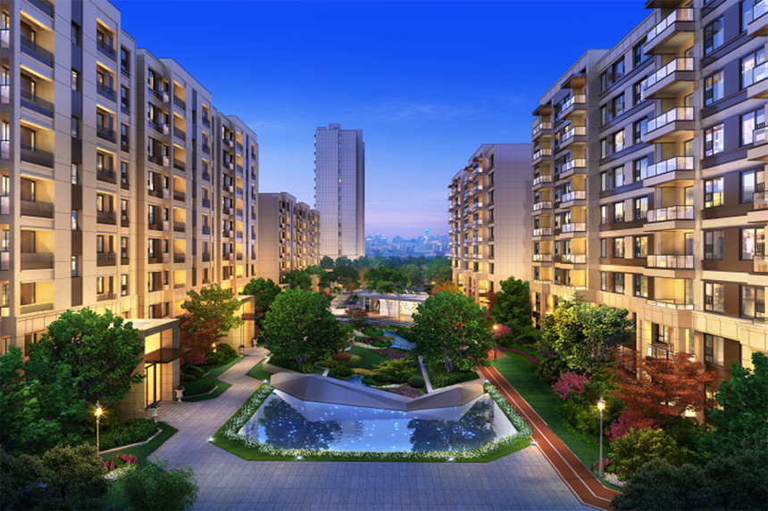 实地测评|南上海轨交5号线旁的低密度洋房墅区 总价仅360万起