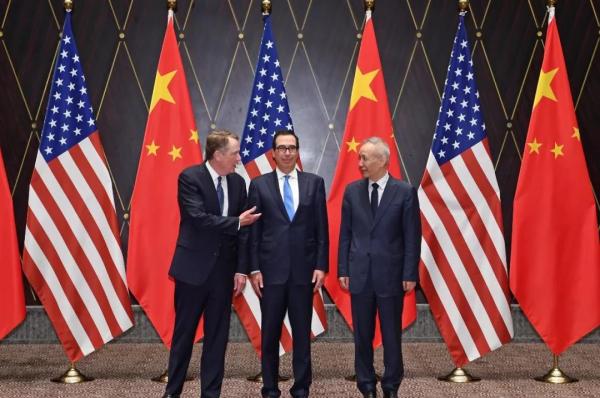 锁定磋商成果,中美向阶段性协议再近一步(组图)
