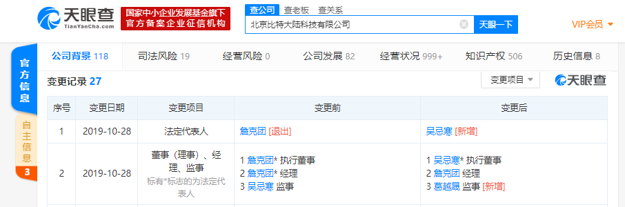 比特大陆秘交美股上市申请?比特大陆:不予置评