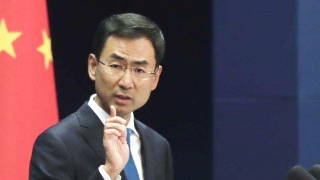 美官员声称中国在南海存在"威胁行为" 耿爽强硬表态