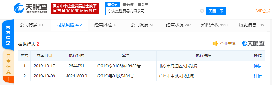 「凤凰网科技」奥克斯控股公司被列为失信被执行人，执行标的超4024万