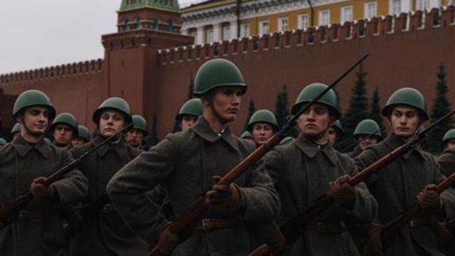 俄罗斯举行盛大红场阅兵 士兵重现1941年大阅兵盛况!