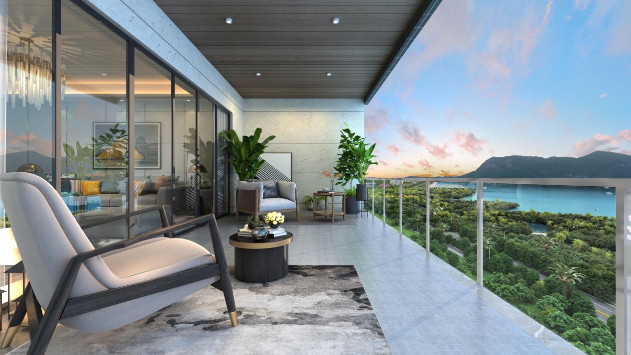 一步即山海 一席见高下 华夏四季308㎡瞰海洋房大平层样板房 盛大开放