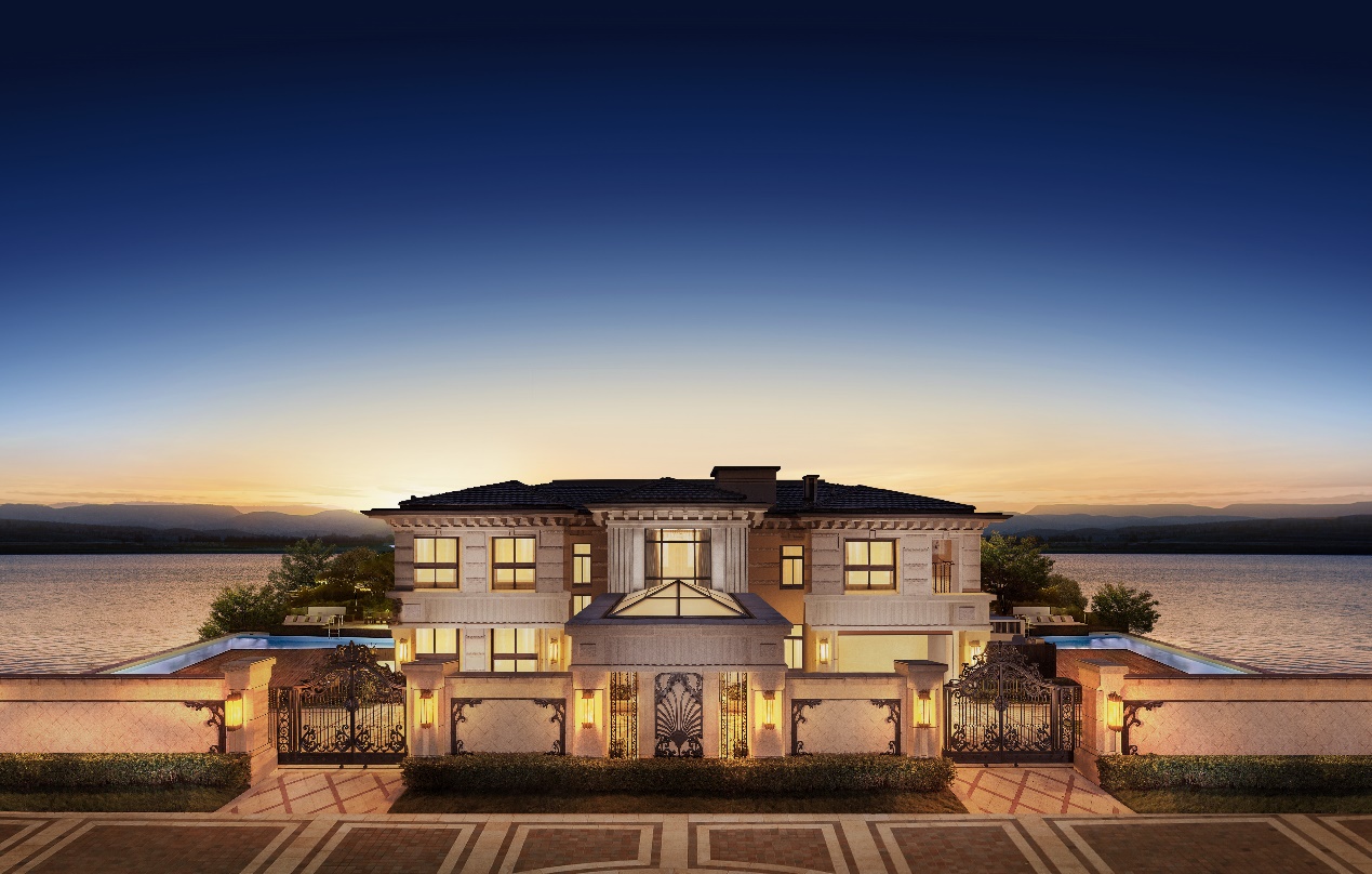 约克郡庄园独栋 | 独与一城共湖山,香港置地城市战略级庄园独栋作品