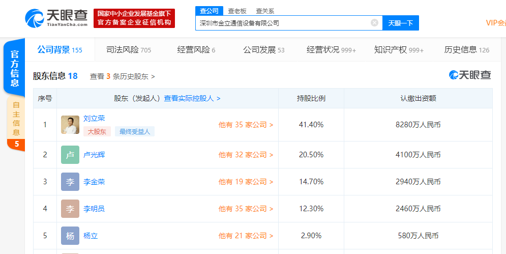 「凤凰网科技」金立新增被执行人信息，执行标的超1.8亿
