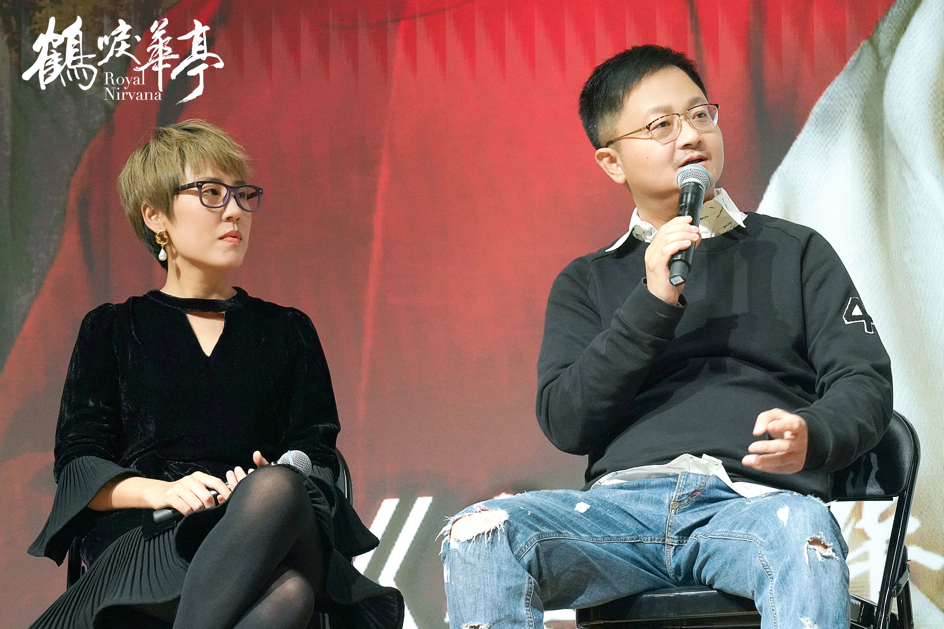 [凤凰网娱乐]《鹤唳华亭》走进高校 郑业成被曝拍戏时眼泪结冰