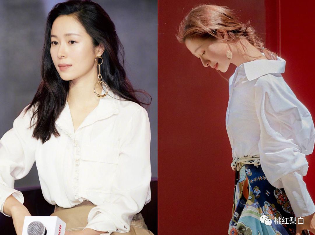 [桃红梨白]董洁和江一燕这样的女文青，就是这么扮清纯的？