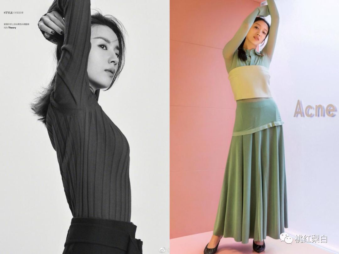 [桃红梨白]董洁和江一燕这样的女文青，就是这么扮清纯的？