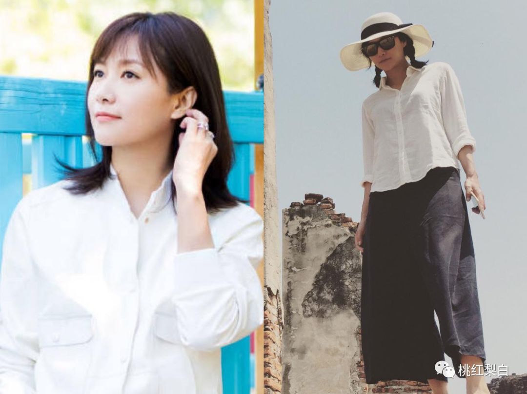 [桃红梨白]董洁和江一燕这样的女文青，就是这么扮清纯的？