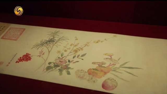 清代两位状元联手绘制 乾隆皇帝御笔《岁朝图》