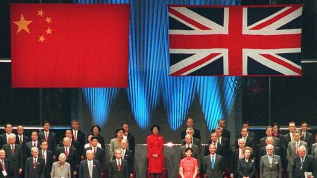 回顾中英香港政权交接仪式：两国最后的较量悄然而至