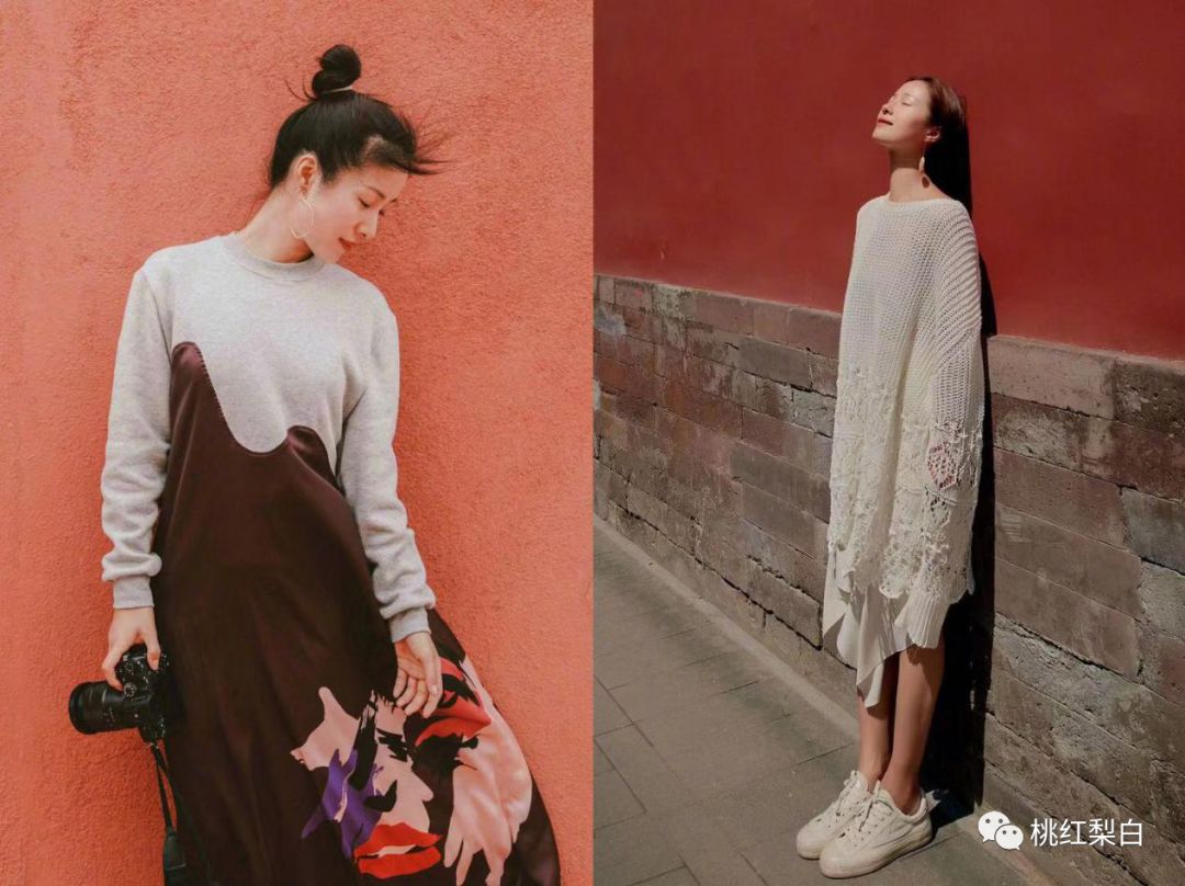 [桃红梨白]董洁和江一燕这样的女文青，就是这么扮清纯的？