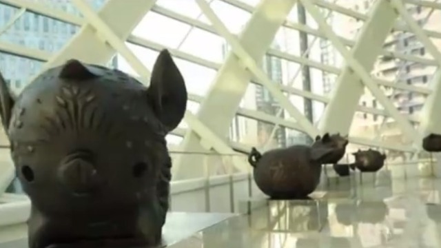 不仅绘画一流雕塑创作也拿手 来看韩美林大师的小猪雕塑