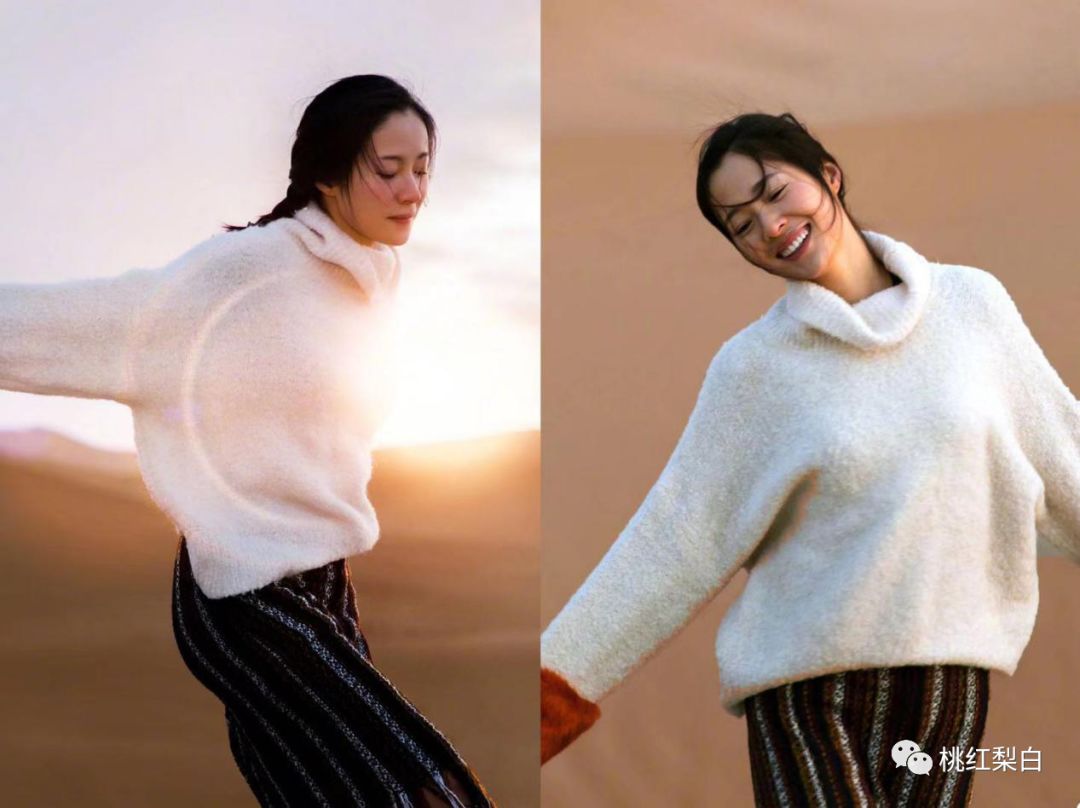 [桃红梨白]董洁和江一燕这样的女文青，就是这么扮清纯的？