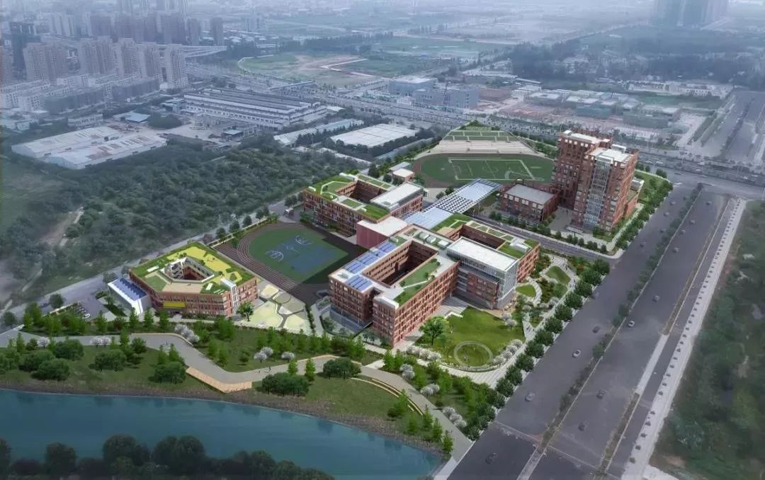 南京托马斯实验学校效果图学校将引入数年被评为全美高中第一的美国